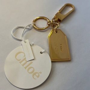 Gold Chloe Keychain W/ Tags & Some Damage